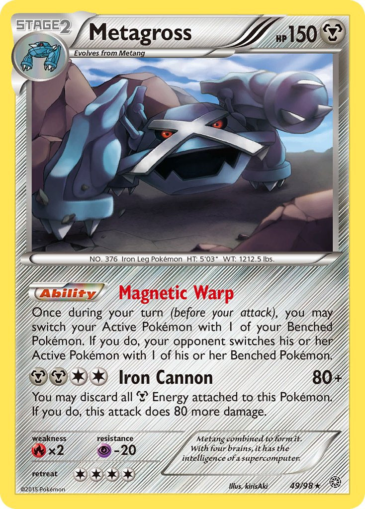 Metagross (49/98) (Theme Deck Exclusive) [XY: Ancient Origins] | Exor Games Truro