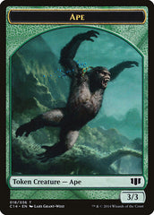 Ape // Zombie (011/036) Double-sided Token [Commander 2014 Tokens] | Exor Games Truro