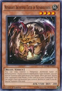 Nefarious Archfiend Eater of Nefariousness [SDMP-EN019] Common | Exor Games Truro