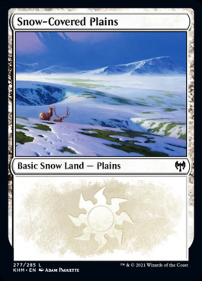 Snow-Covered Plains (277) [Kaldheim] | Exor Games Truro