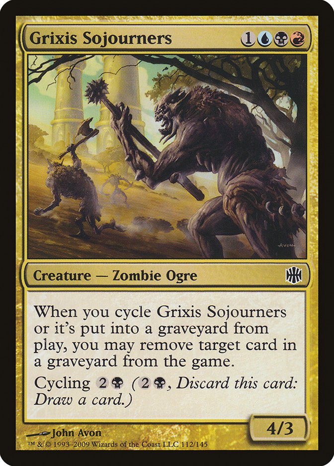 Grixis Sojourners [Alara Reborn] | Exor Games Truro