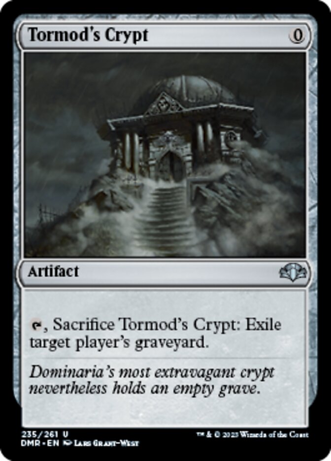 Tormod's Crypt [Dominaria Remastered] | Exor Games Truro