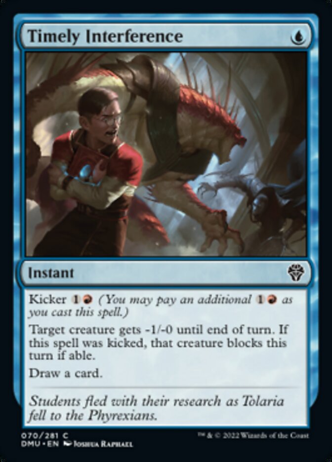 Timely Interference [Dominaria United] | Exor Games Truro