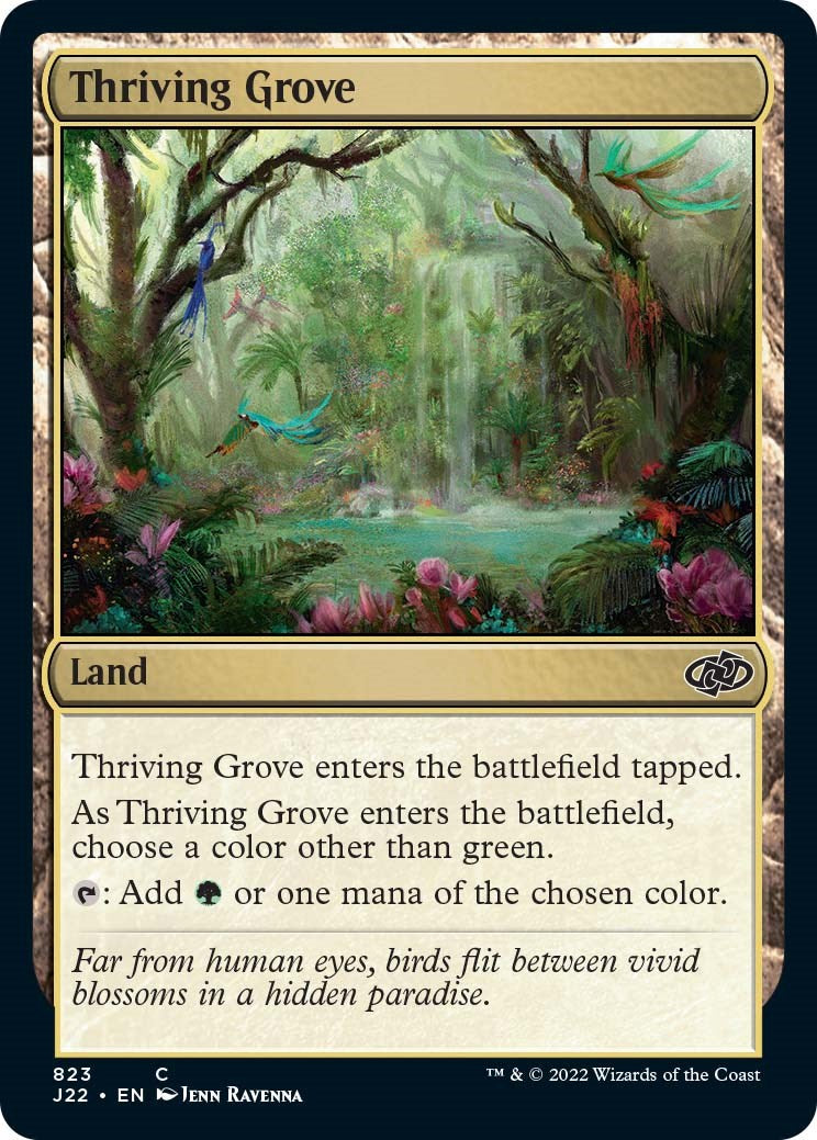 Thriving Grove [Jumpstart 2022] | Exor Games Truro