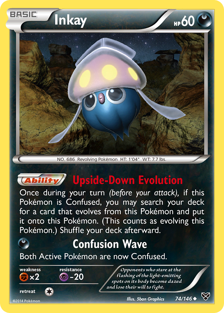 Inkay (74/146) [XY: Base Set] | Exor Games Truro