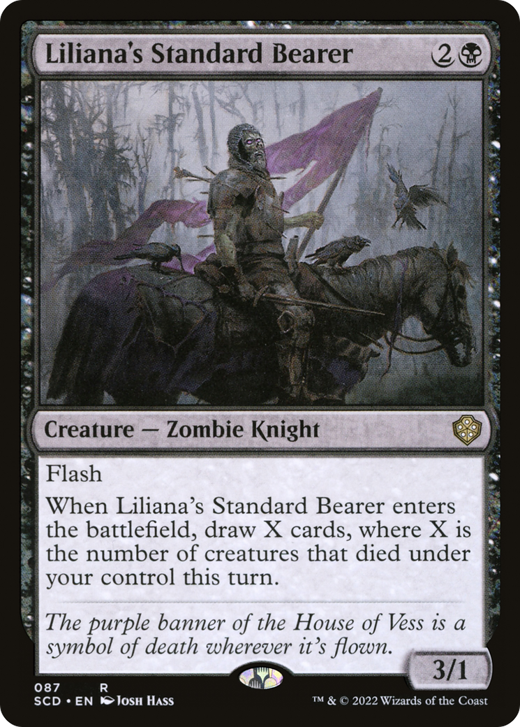 Liliana's Standard Bearer [Starter Commander Decks] | Exor Games Truro