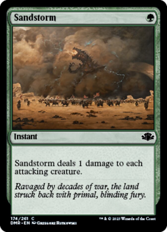 Sandstorm [Dominaria Remastered] | Exor Games Truro