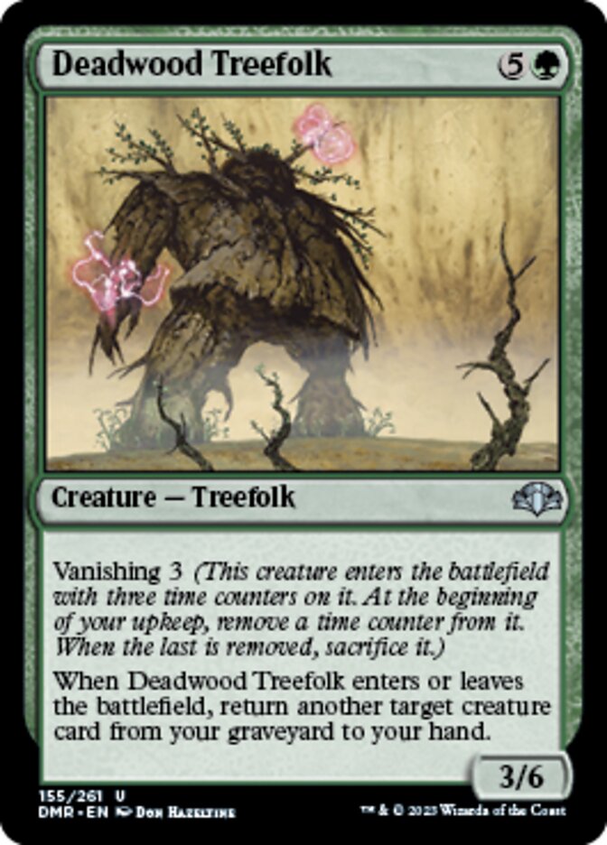 Deadwood Treefolk [Dominaria Remastered] | Exor Games Truro