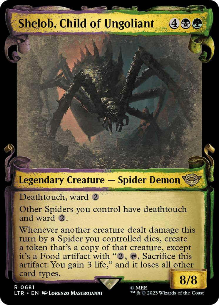 Shelob, Child of Ungoliant [The Lord of the Rings: Tales of Middle-Earth Showcase Scrolls] | Exor Games Truro