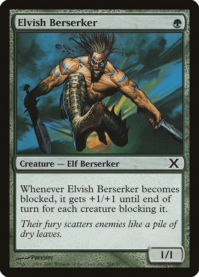 Elvish Berserker [Tenth Edition] | Exor Games Truro