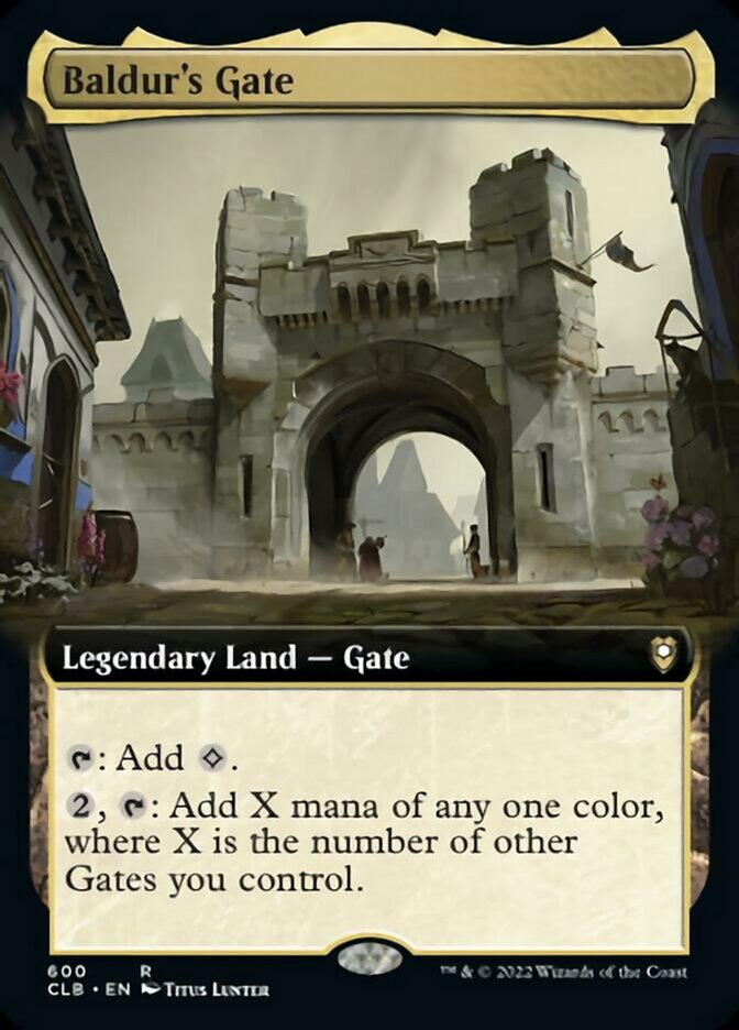Baldur's Gate (Extended Art) [Commander Legends: Battle for Baldur's Gate] | Exor Games Truro