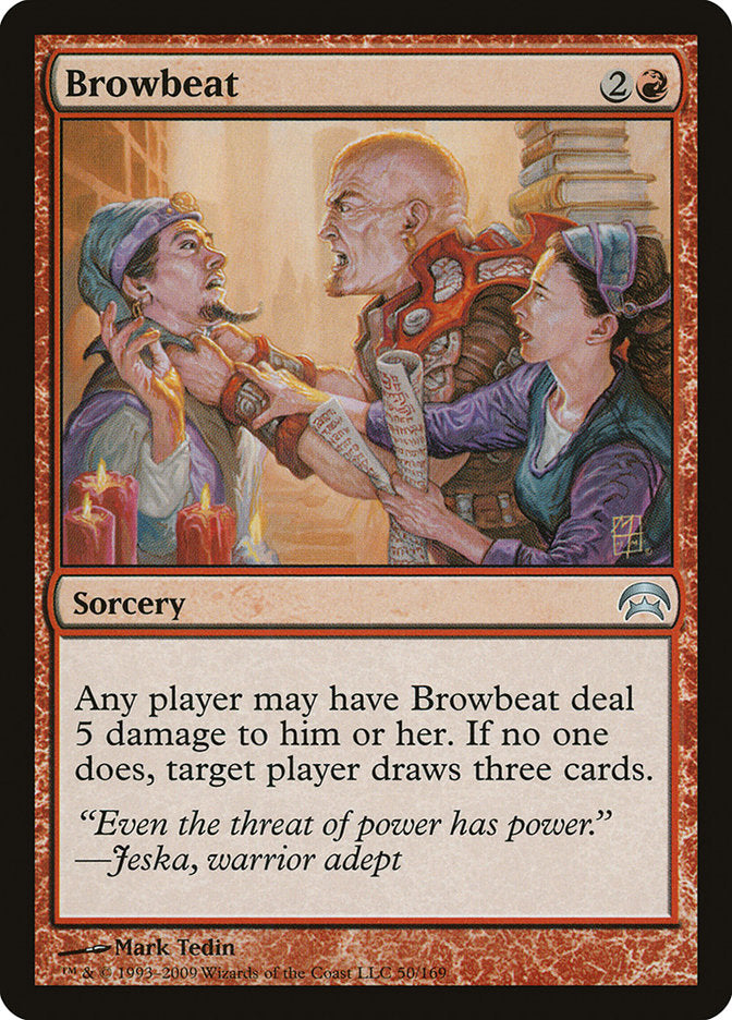 Browbeat [Planechase] | Exor Games Truro