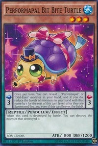 Performapal Bit Bite Turtle [BOSH-EN005] Common | Exor Games Truro