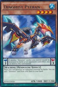 Dinomist Pteran [BOSH-EN026] Rare | Exor Games Truro