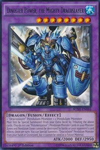 Dinoster Power, the Mighty Dracoslayer [BOSH-EN046] Rare | Exor Games Truro