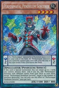 Performapal Pendulum Sorcerer [BOSH-EN090] Secret Rare | Exor Games Truro