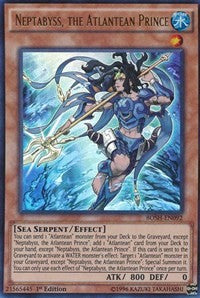 Neptabyss, the Atlantean Prince [BOSH-EN092] Ultra Rare | Exor Games Truro