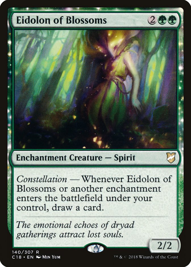 Eidolon of Blossoms [Commander 2018] | Exor Games Truro