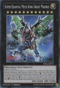 Super Quantal Mech King Great Magnus [WIRA-EN037] Secret Rare | Exor Games Truro