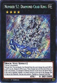 Number 52: Diamond Crab King [WIRA-EN050] Secret Rare | Exor Games Truro