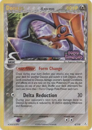 Deoxys (4/110) (Delta Species) (Stamped) [EX: Holon Phantoms] | Exor Games Truro