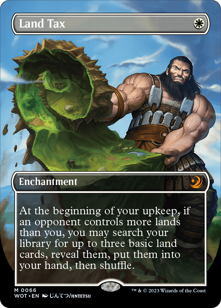 Land Tax (Anime Borderless) [Wilds of Eldraine: Enchanting Tales] | Exor Games Truro