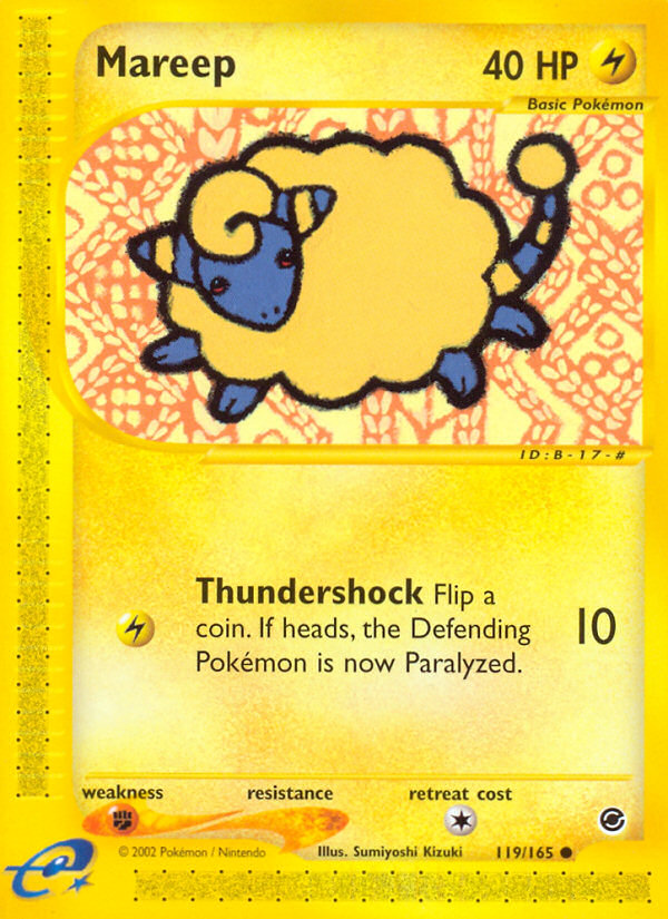 Mareep (119/165) [Expedition: Base Set] | Exor Games Truro