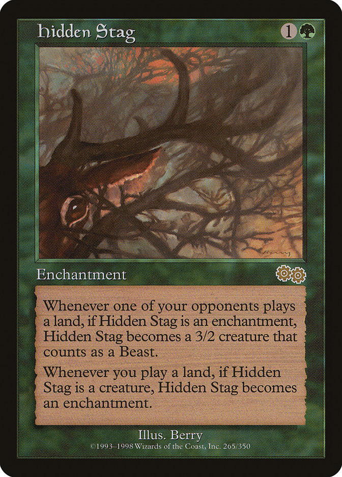 Hidden Stag [Urza's Saga] | Exor Games Truro