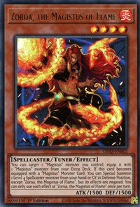 Zoroa, the Magistus of Flame [GEIM-EN002] Ultra Rare | Exor Games Truro