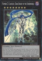 Number 23: Lancelot, Dark Knight of the Underworld [BOSH-ENSE2] Super Rare | Exor Games Truro