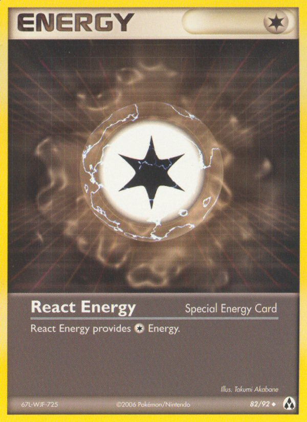 React Energy (82/92) [EX: Legend Maker] | Exor Games Truro