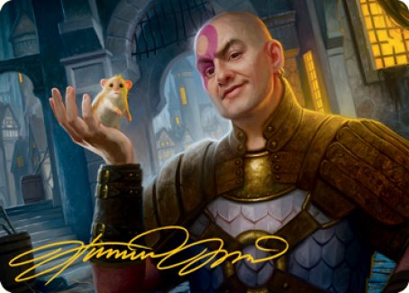 Minsc, Beloved Ranger Art Card (Gold-Stamped Signature) [Dungeons & Dragons: Adventures in the Forgotten Realms Art Series] | Exor Games Truro