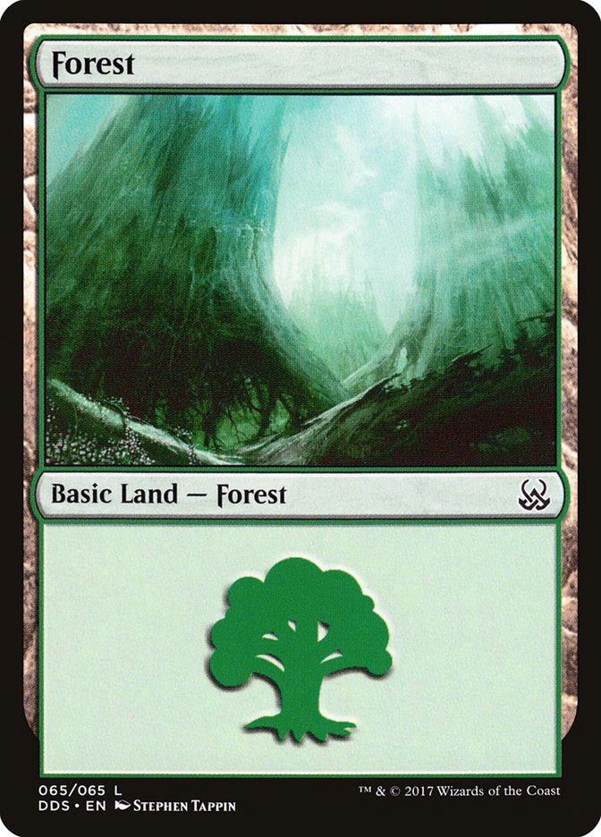 Forest (65) [Duel Decks: Mind vs. Might] | Exor Games Truro