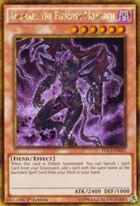 Angmarl the Fiendish Monarch [PGL3-EN001] Gold Secret Rare | Exor Games Truro