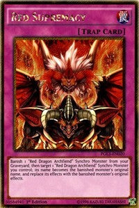 Red Supremacy [PGL3-EN020] Gold Secret Rare | Exor Games Truro