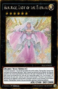 Beatrice, Lady of the Eternal [PGL3-EN021] Gold Secret Rare | Exor Games Truro