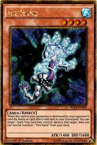 Ice Hand [PGL3-EN023] Gold Secret Rare | Exor Games Truro