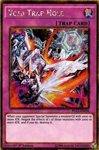 Void Trap Hole [PGL3-EN038] Gold Secret Rare | Exor Games Truro