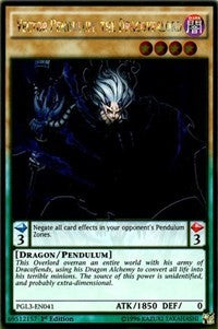 Vector Pendulum, the Dracoverlord [PGL3-EN041] Gold Rare | Exor Games Truro