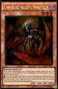 Scarm, Malebranche of the Burning Abyss [PGL3-EN043] Gold Rare | Exor Games Truro
