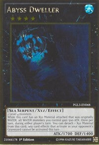 Abyss Dweller [PGL3-EN068] Gold Rare | Exor Games Truro