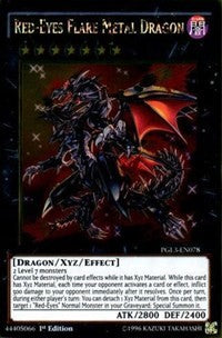 Red-Eyes Flare Metal Dragon [PGL3-EN078] Gold Rare | Exor Games Truro