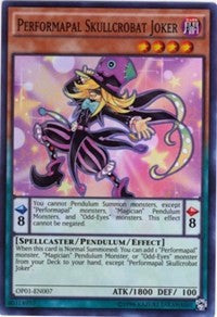 Performapal Skullcrobat Joker [OP01-EN007] Super Rare | Exor Games Truro