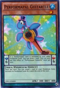 Performapal Guitartle [OP01-EN009] Super Rare | Exor Games Truro