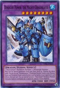 Dinoster Power, the Mighty Dracoslayer [OP01-EN010] Super Rare | Exor Games Truro