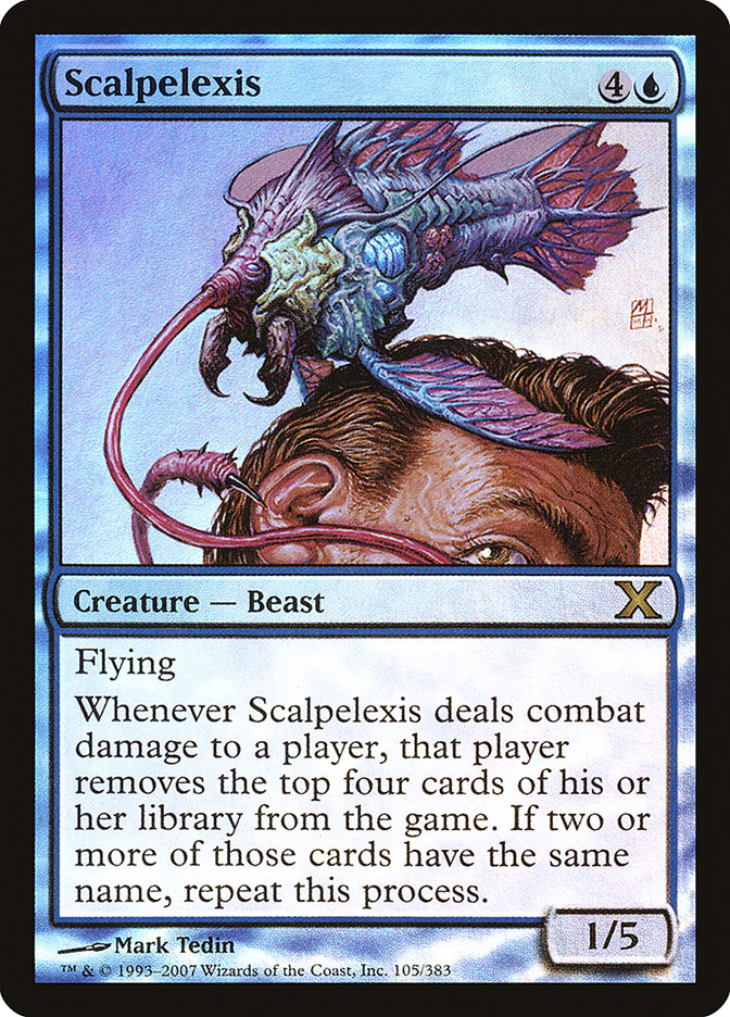 Scalpelexis (Premium Foil) [Tenth Edition] | Exor Games Truro