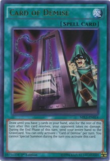 Card of Demise [MIL1-EN014] Ultra Rare | Exor Games Truro