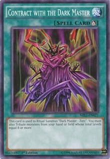 Contract with the Dark Master [MIL1-EN021] Common | Exor Games Truro