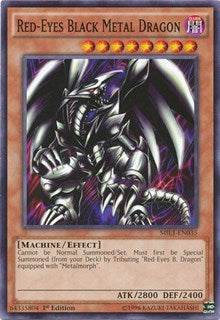 Red-Eyes Black Metal Dragon [MIL1-EN035] Common | Exor Games Truro