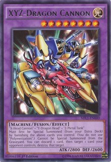 XYZ-Dragon Cannon [MIL1-EN040] Rare | Exor Games Truro